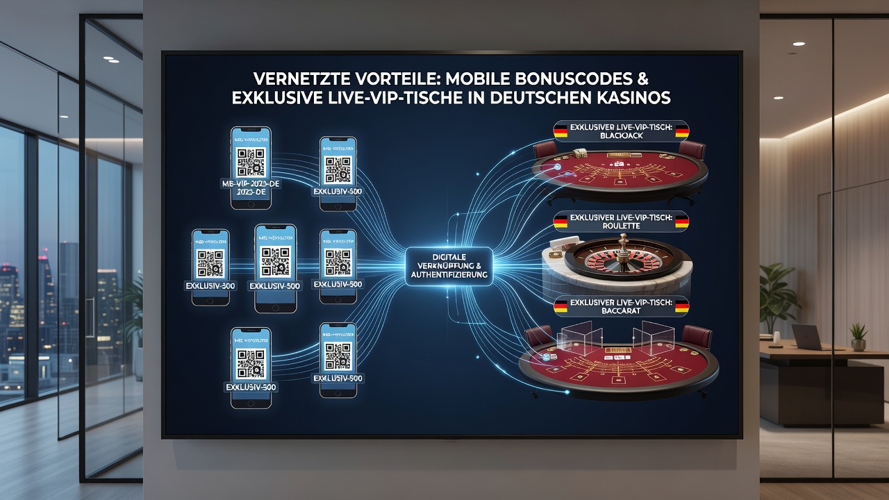 Darstellung von Nutzerpfaden von mobilen Codes zu VIP-Live-Bereichen auf deutschen Plattformen