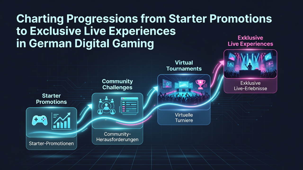 Darstellung von Fortschrittsstufen und Live-VIP-Zugängen in deutschen digitalen Casinos
