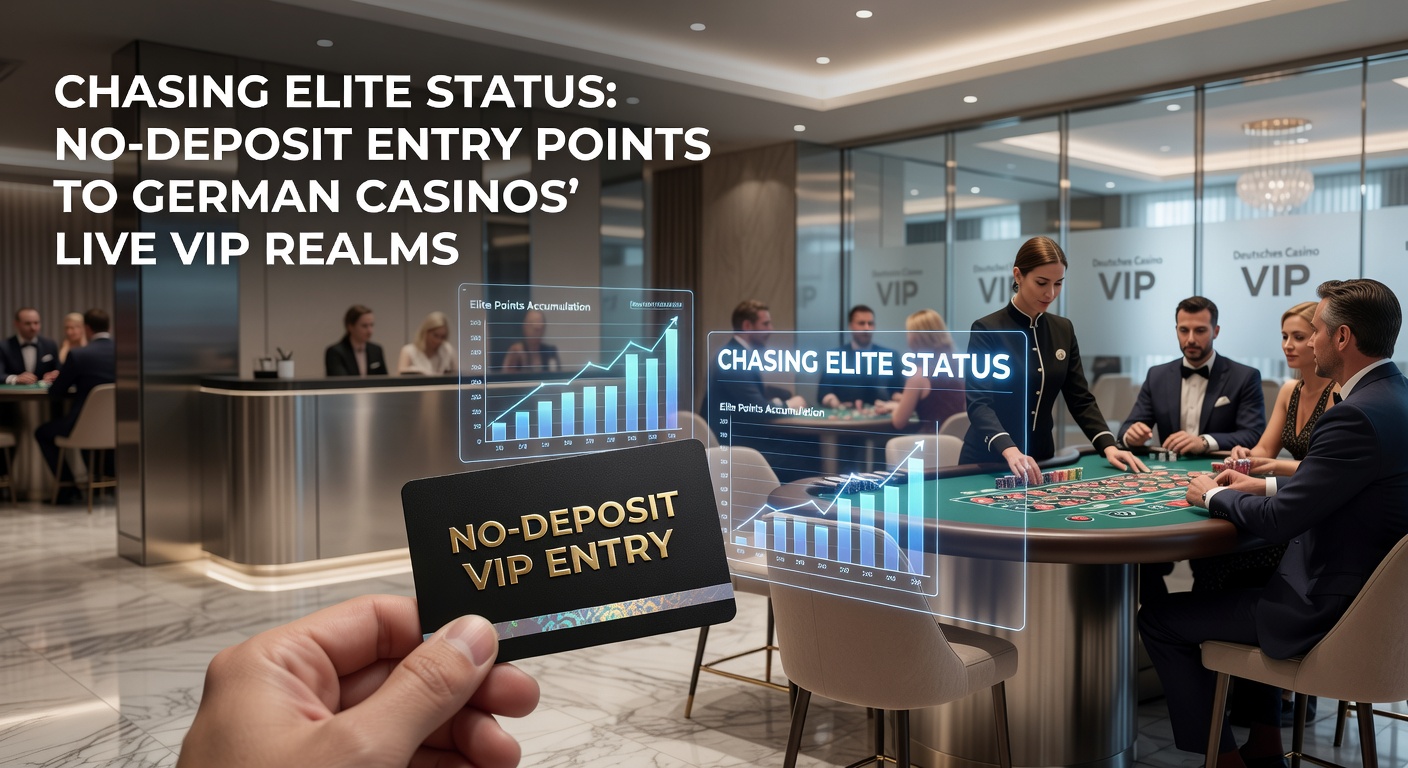 Detaillierter Screenshot eines No-Deposit-Bonus-Angebots in einem deutschen Live-VIP-Casino mit Tabelle zu Bedingungen und Limits