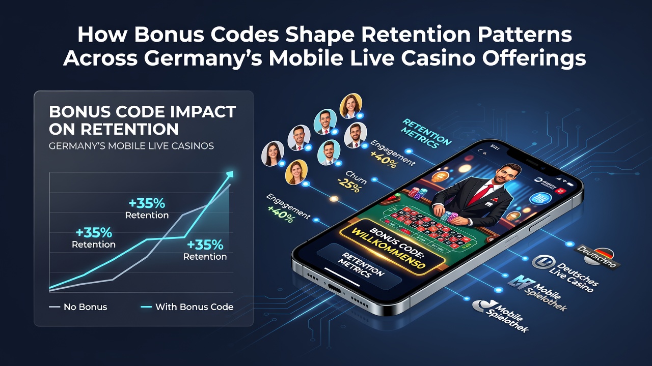 Darstellung von Bonus-Codes und mobilen Live-Casino-Schnittstellen auf deutschen Plattformen