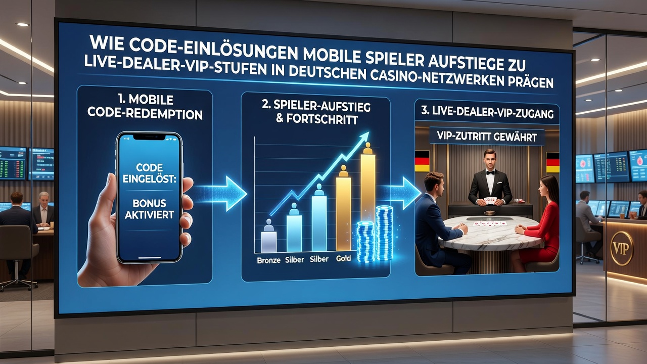 Fortschrittsverläufe mobiler Nutzer durch Code-Einlösungen zu Live-VIP-Tiers in deutschen Casino-Netzwerken