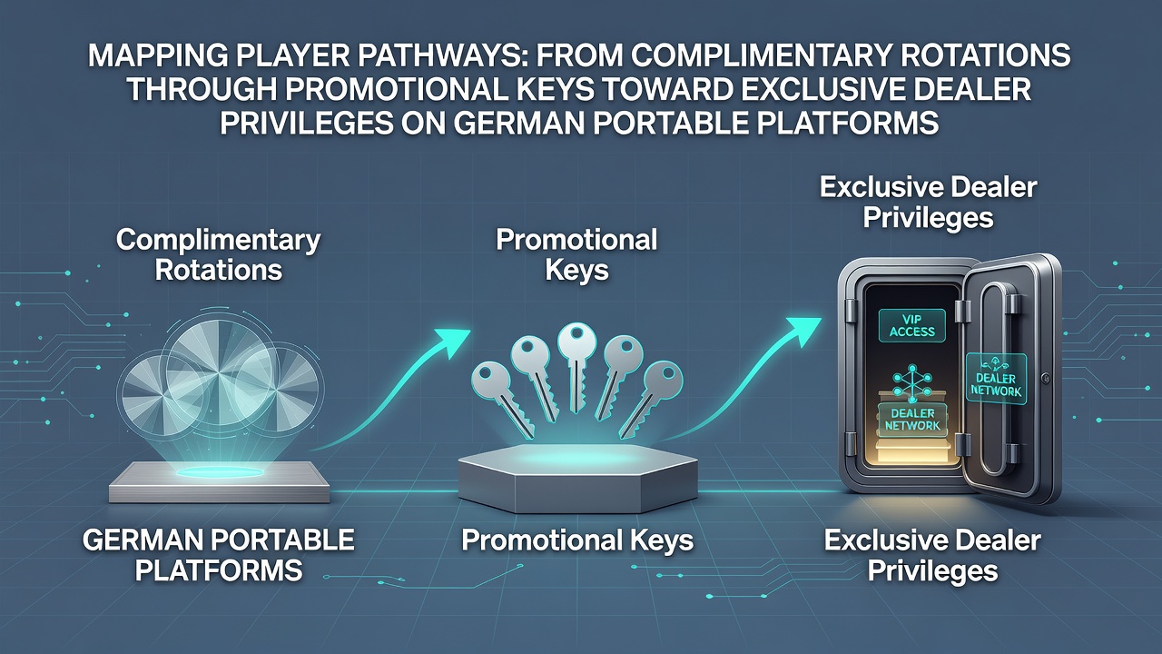 Visualisierung der Spielerpfade von Gratisspins zu VIP-Privilegien auf deutschen Mobilplattformen