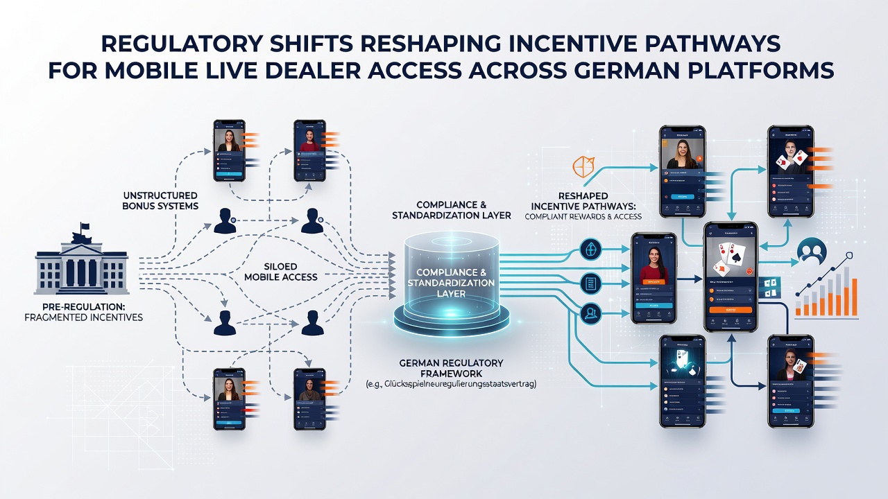 Mobile Live-Dealer-Zugänge und regulatorische Anpassungen in deutschen Casinos